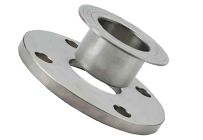 Lap joint flange for cooling systems